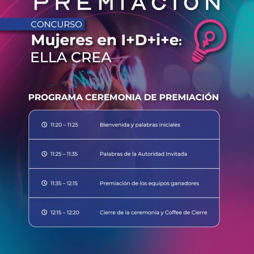 feed programa Concurso Mujeres En I+D+i+E 2