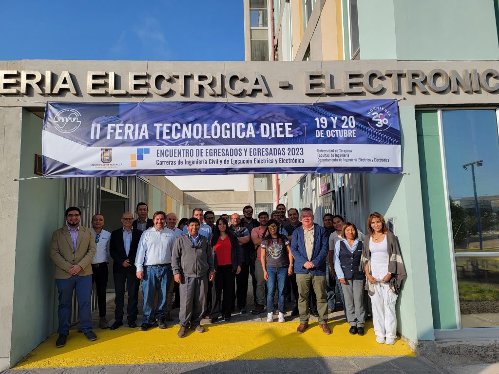 Reconocidas empresas participaron en la II Feria Tecnológica DIEE UTA – 2023