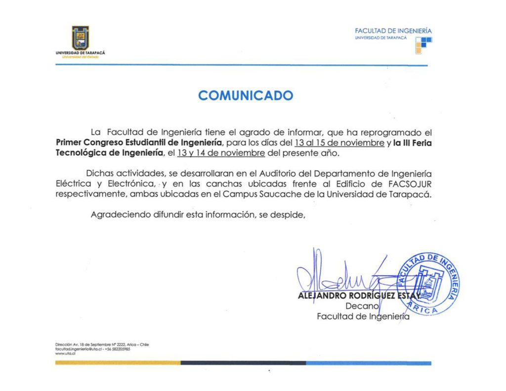 COMUNICADO FI