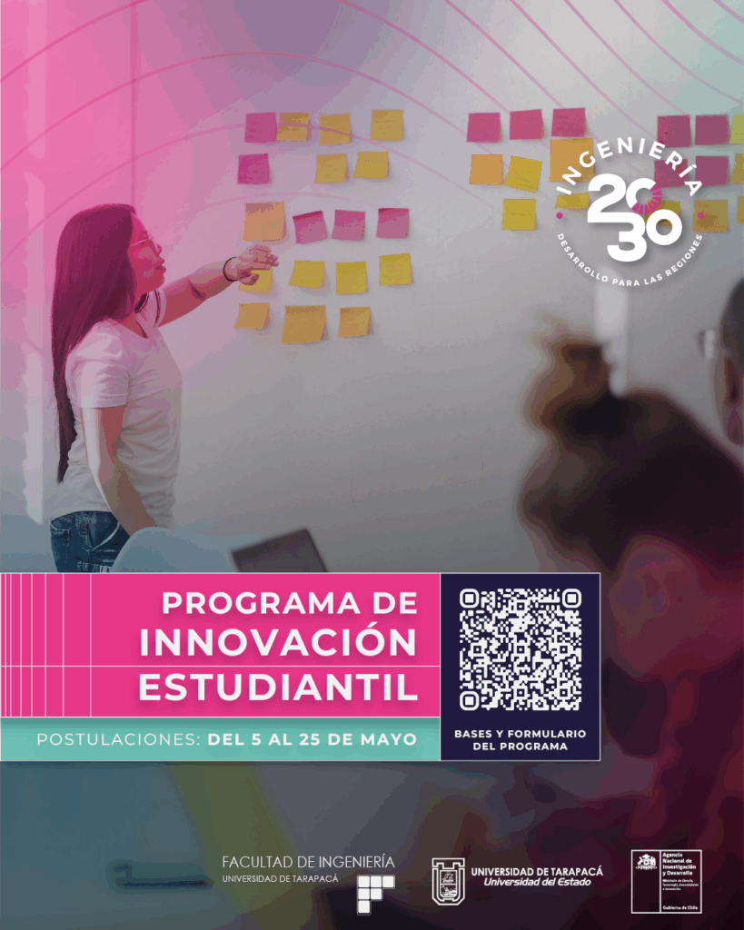 Facultad de Ingeniería UTA lanza programa para fomentar la innovación estudiantil