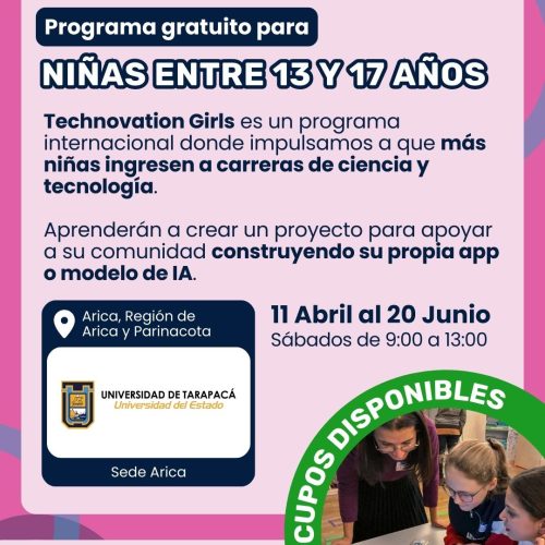 Convocatoria Alumnas UTA rosa